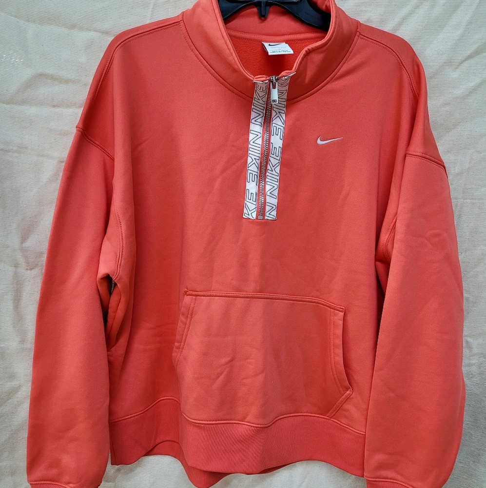 New women's Nike 1/4 zip sweatshirt plus size